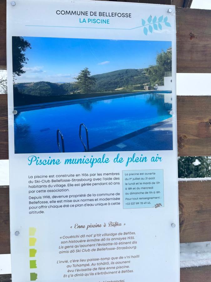 Maison Independante De Montagne En Alsace Bellefosse Kültér fotó
